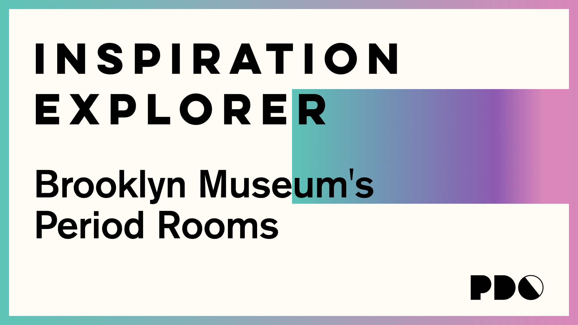 Brooklyn Museum’s Period Rooms
