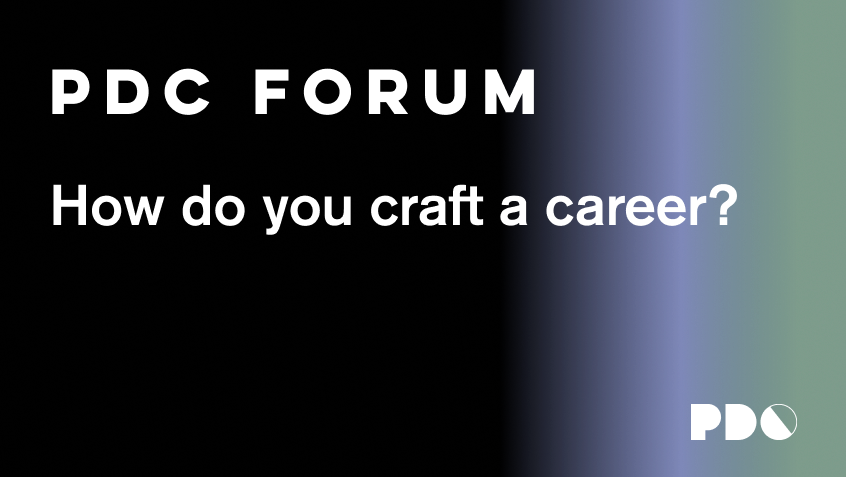 How do you craft a career?