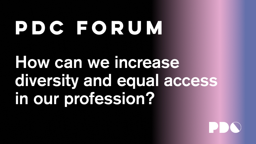 How can we increase diversity and equal access in our profession?
