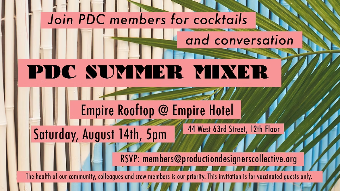PDC/NYC Summer Drinks – August 2021