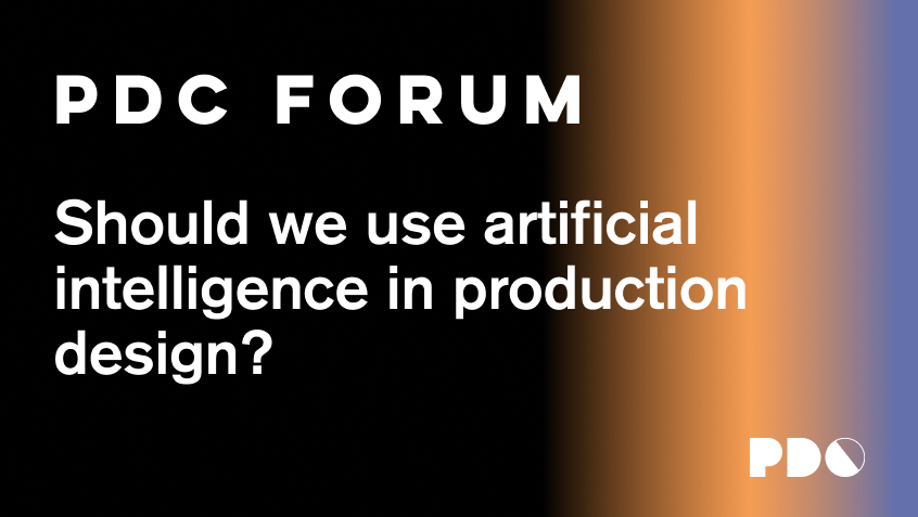 Should we use artificial intelligence in production design?