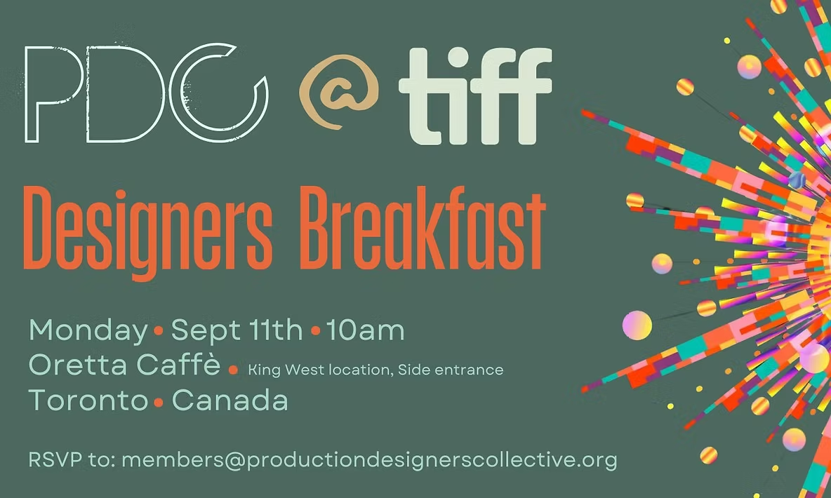 PDC Breakfast at the Toronto Film Festival