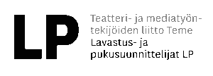 TEME Lavastus- ja pukusuunnittelijat