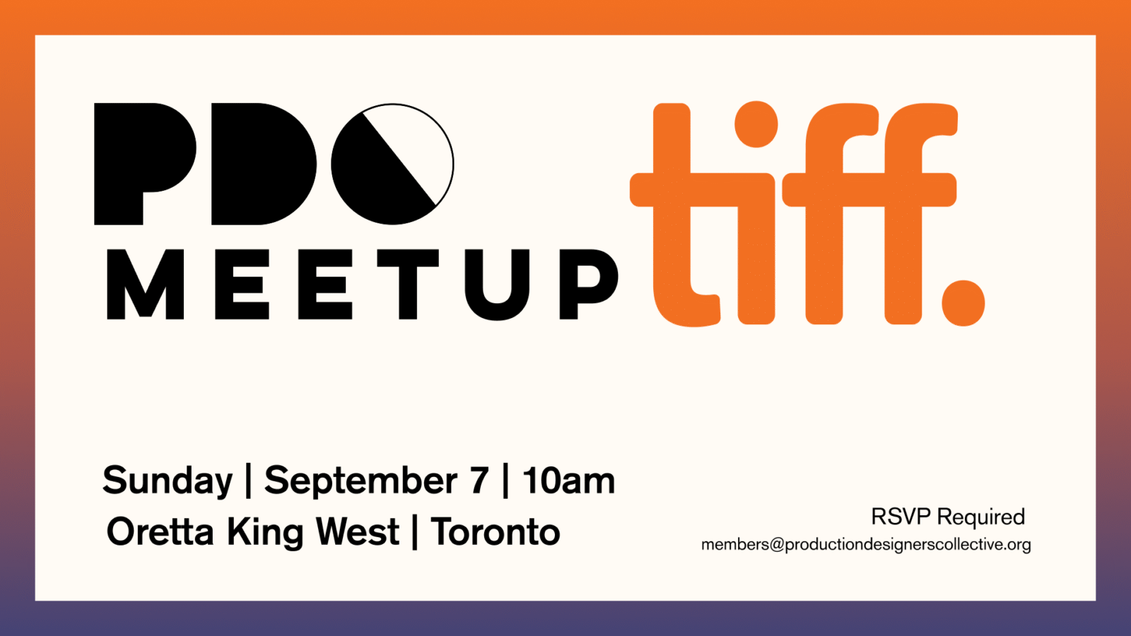 PDC Breakfast at Toronto Film Festival