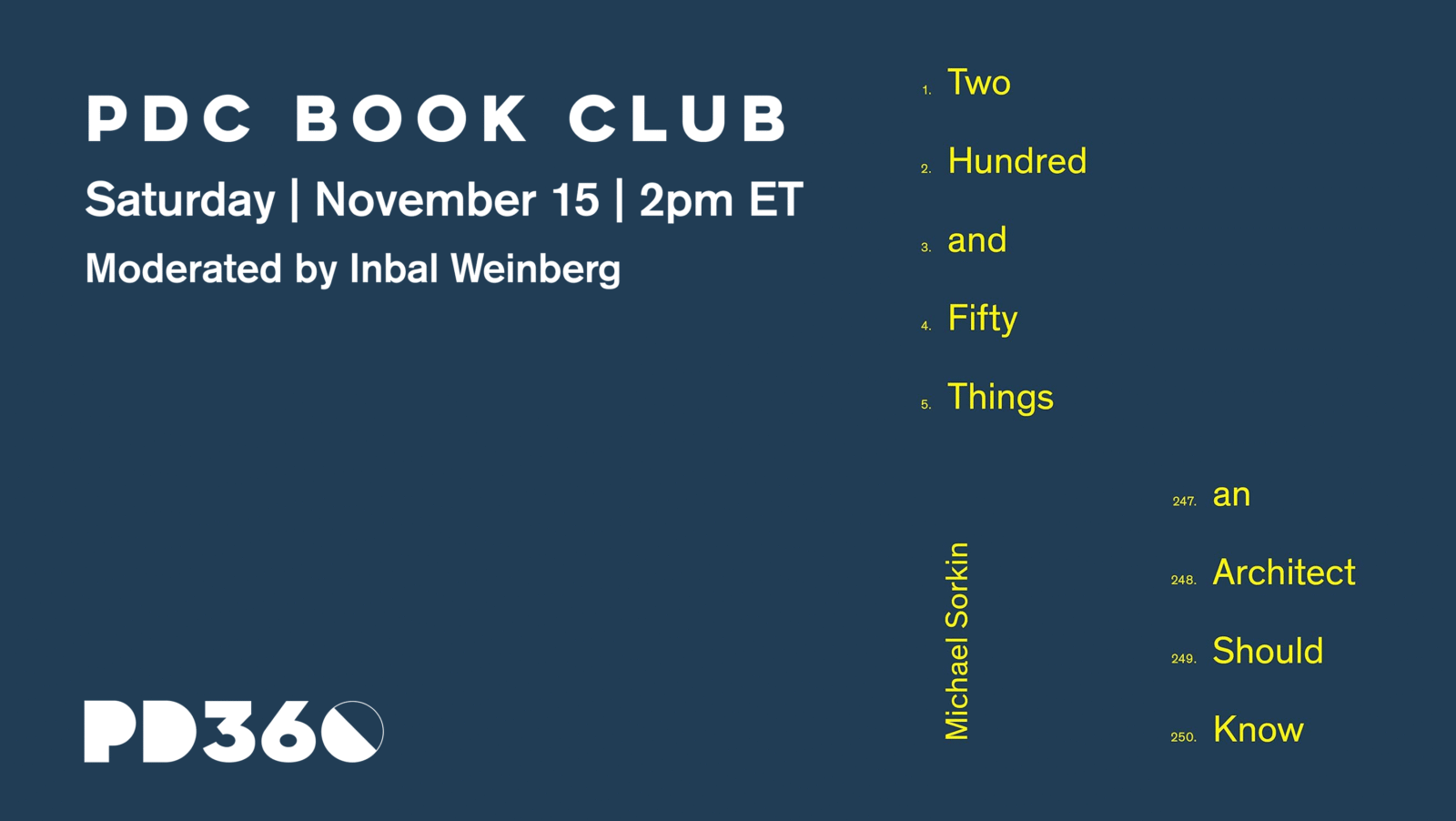 Design Book Club: 250 Things An Architect Should Know