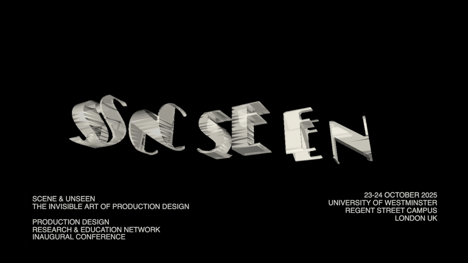 Scene & Unseen: The Invisible Art of Production Design