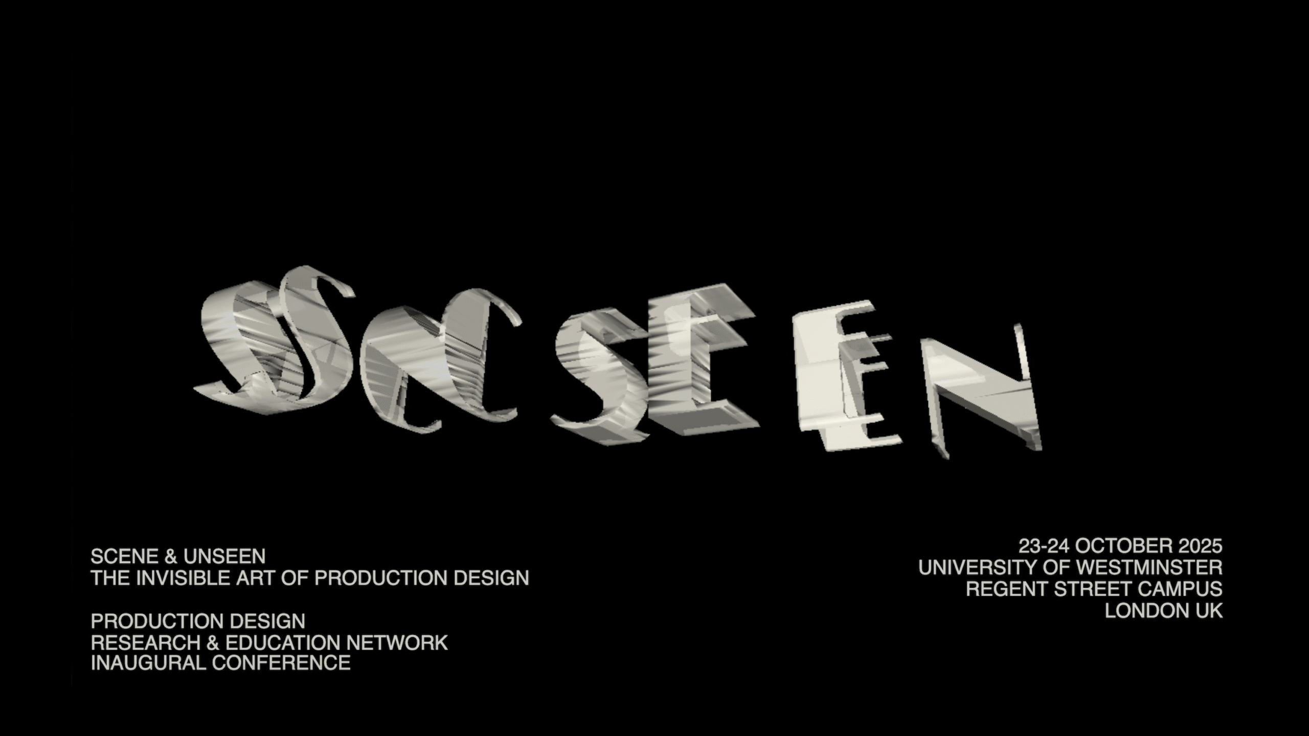 Scene & Unseen: The Invisible Art of Production Design