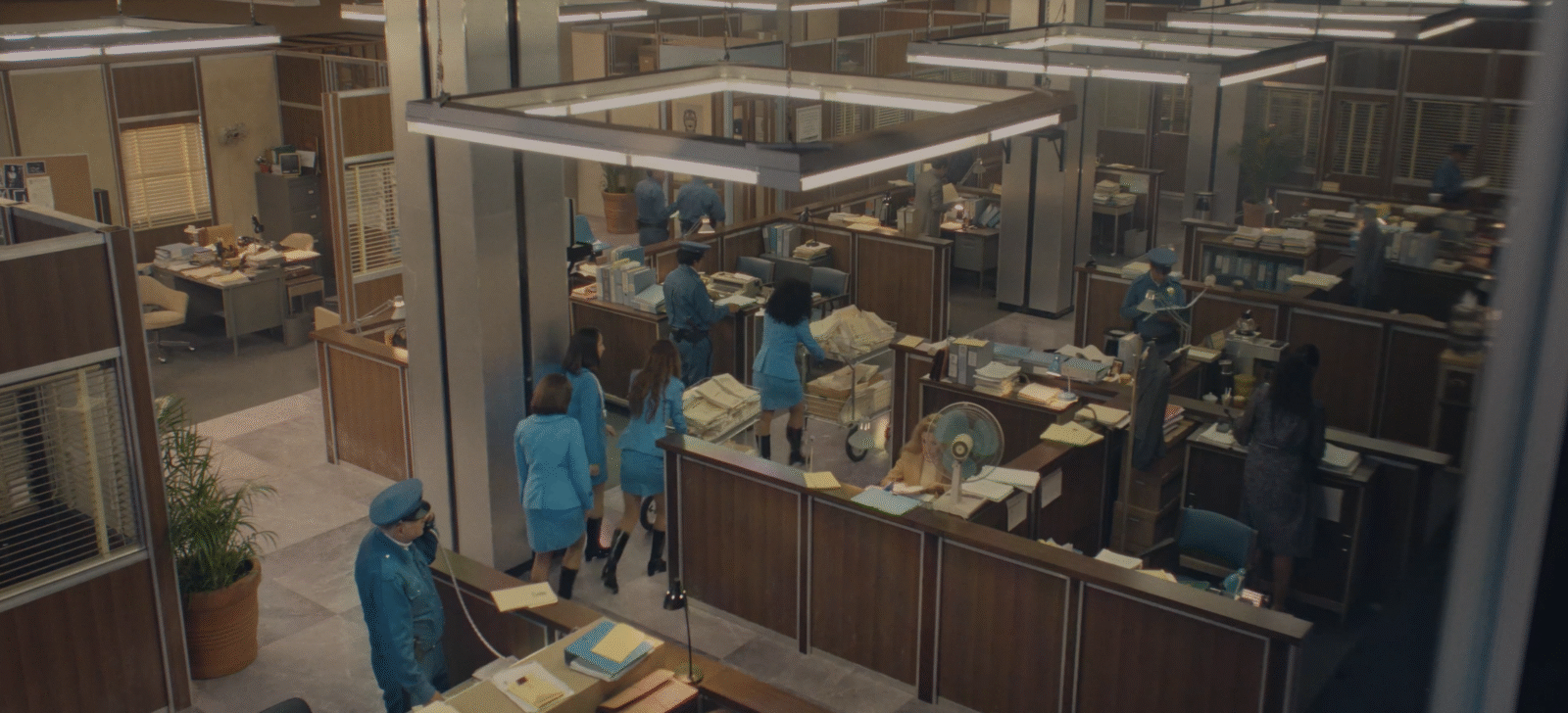 Las Azules (Women in Blue)