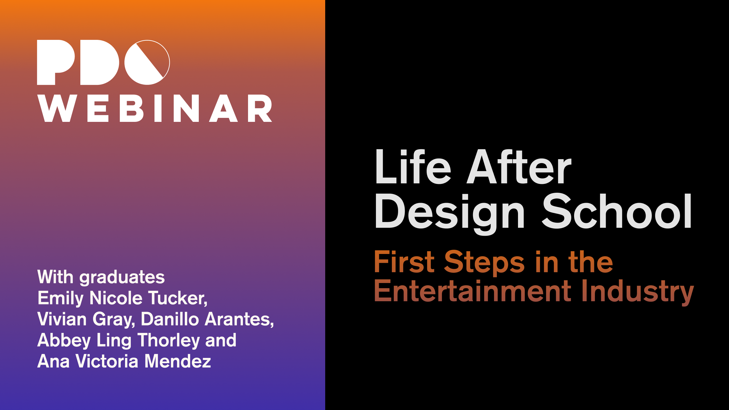 “Life After Design School” Panel: Graduates Share Insight